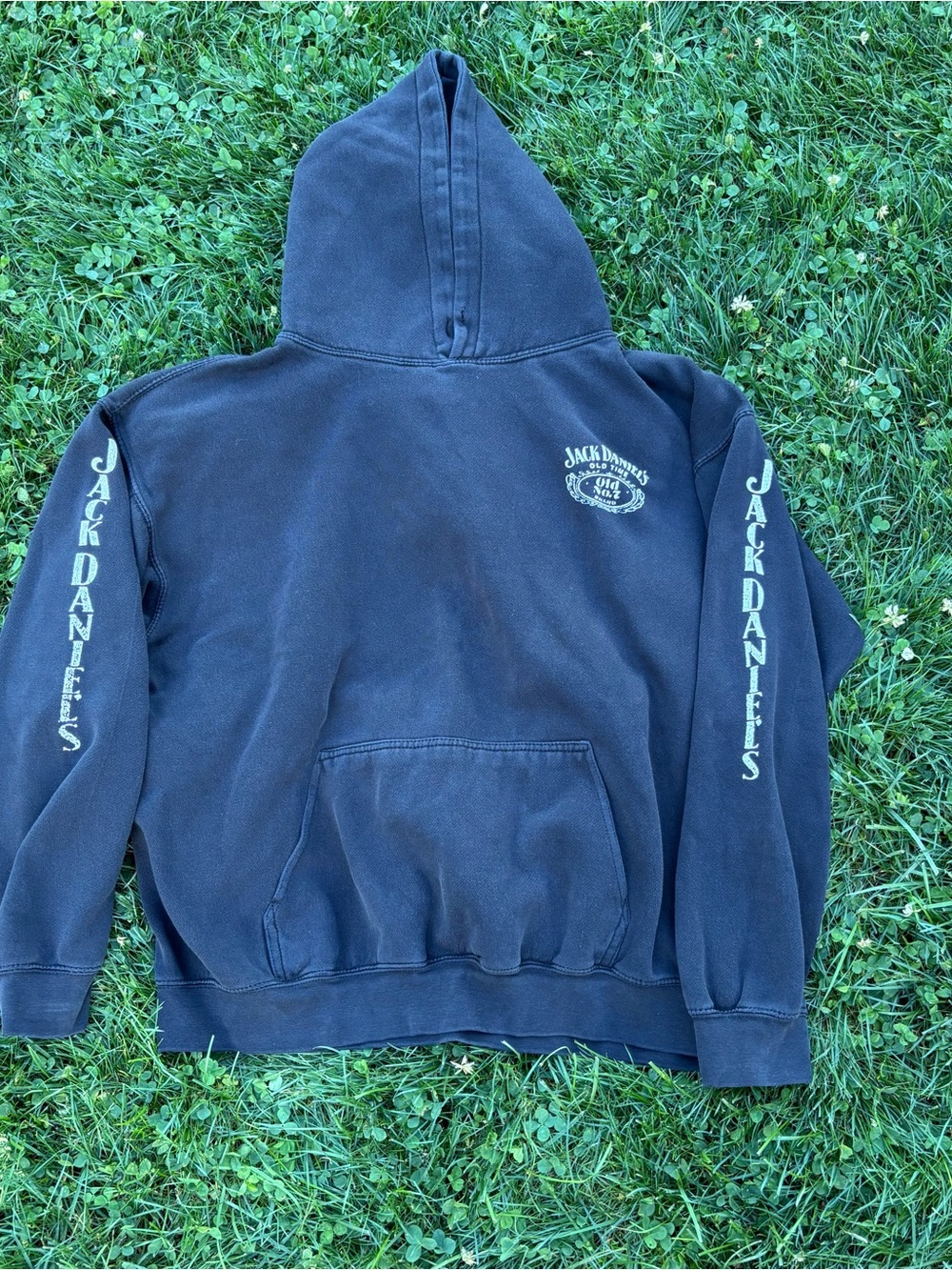 Jack Daniels Black Hooded Pullover for Kids